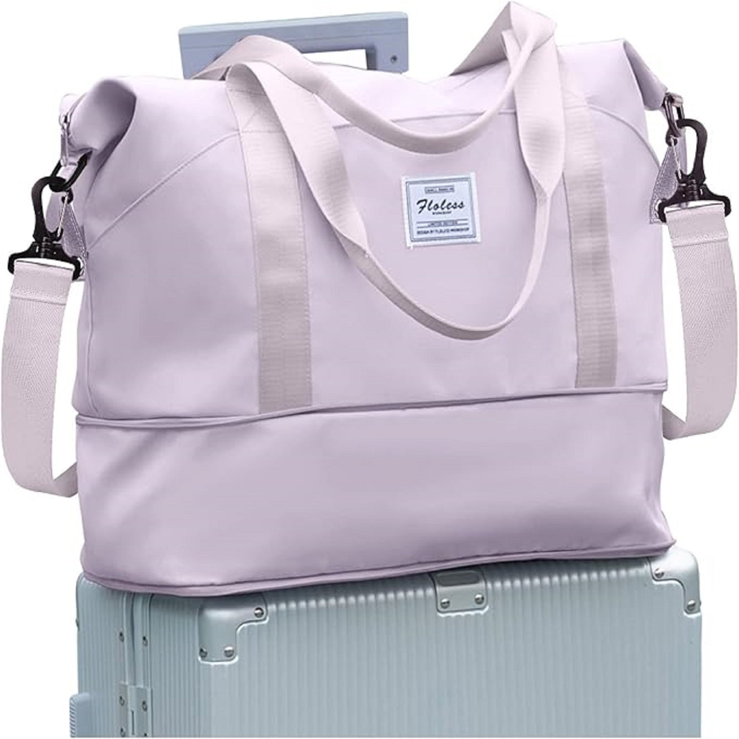AEDAMURRA Travel Duffel Bag, Shoulder Weekender Bag for Women