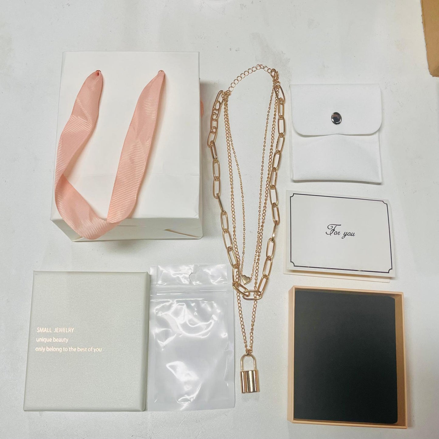 AEDAMURRA Necklace for Women, Layered Gold Plated Cross Necklaces Stackable Dainty Chain Jewelry Set Gifts for Mother Valentine Day Birthday