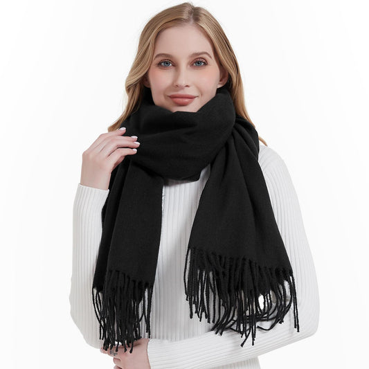 AEDAMURRA Super Soft Winter Classic Cashmere Feel Winter Scarf