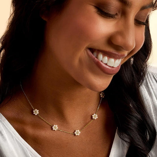 AEDAMURRA Dainty Pearl Choker Necklace for Women as Necklace Gift
