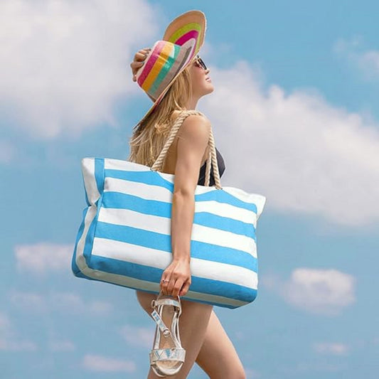 AEDAMURRA Beach Bags for Women Large Beach Tote Bag Waterproof