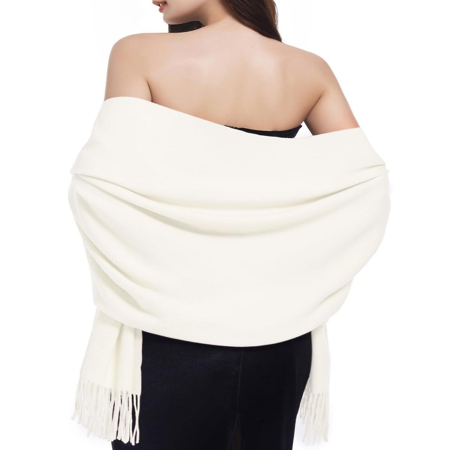 AEDAMURRA Wraps for Women for Evening Dress Warm Winter Scarf Wedding Bride Bridesmaid Gifts Cashmere Feel