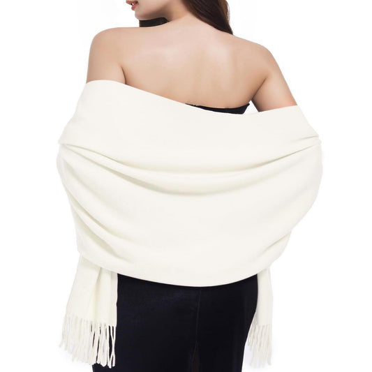 AEDAMURRA Wraps for Women for Evening Dress Warm Winter Scarf Wedding Bride Bridesmaid Gifts Cashmere Feel